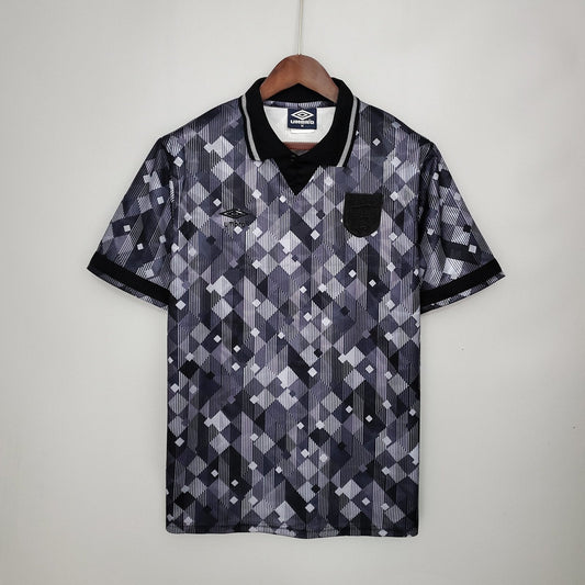1990 England Black out shirt image 0