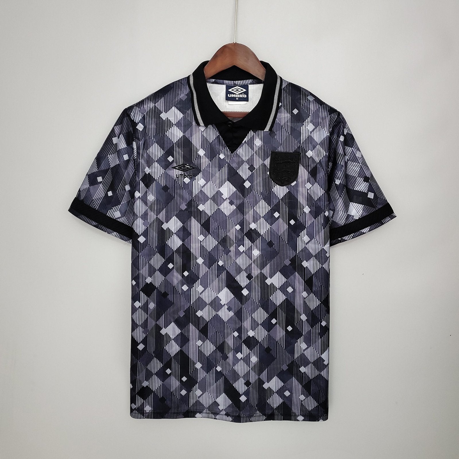1990 England Black out shirt - L image